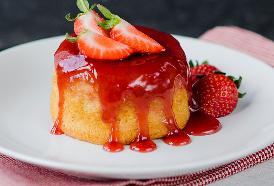 Jam Sponge Pudding