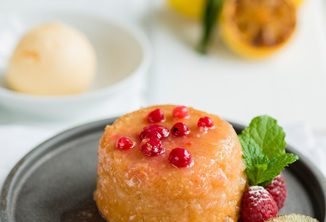 Sicilian Lemon and Redcurrants